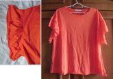 Blusa Laranja Zara Original com etiqueta tamL Pronta Entrega